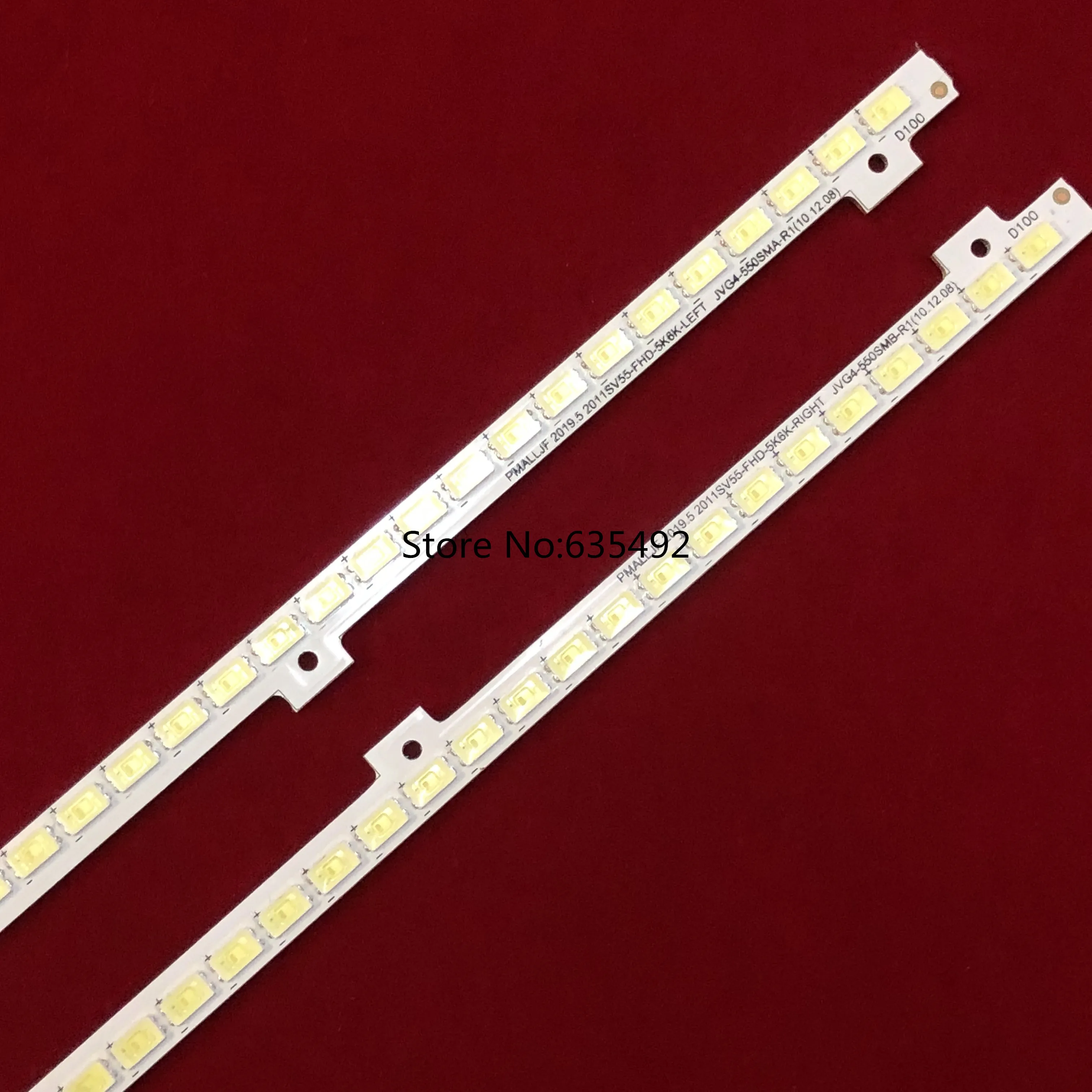 LED شريط إضاءة خلفي 2011SVS55-FHD-5K6K-LEFT R BN64-01664A ل UE55D5000 UE55D5500 UE55D6100SW UE55D6200 UE55D6500 LTJ550HW05-J