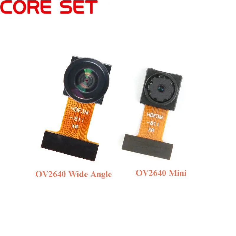 OV2640 Camera Module 1/4 CMOS Image Sensor SCCB Interface JPEG With 140 Degree Wide Angle 200W Lens/Fish-eye Lens For Arduino