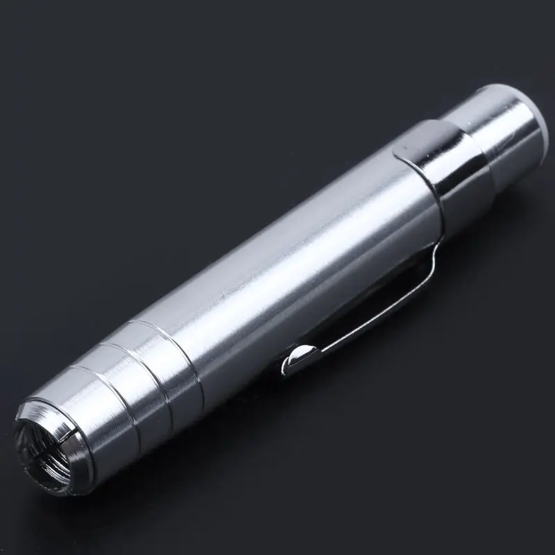 1 Chiếc Kim Loại Phấn Giá Đỡ Giáo Viên Bảng Đen Tiết Kiệm Phấn Kẹp Ly Hợp, Bạc