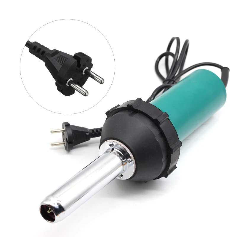 220V 1080W PVC Floor Repair Plastic Hot Air Welding Gun Torch Nozzle Roller Welding Machine Heat Gun Kit Welder Bumper PP PVC