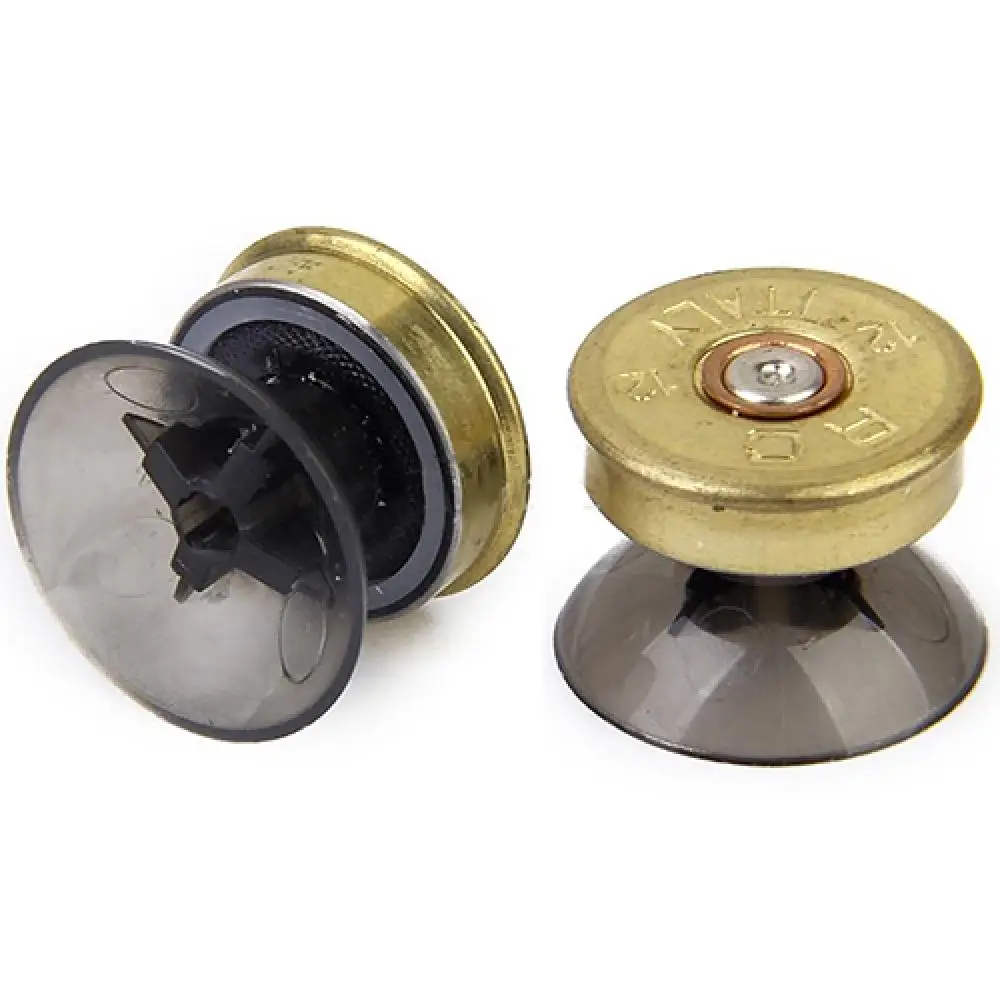 2 Pcs Thumbstick Buttons Bronze Molden Metal Buttons Set for PlayStation4 XboxOne Game Controller - Image 2