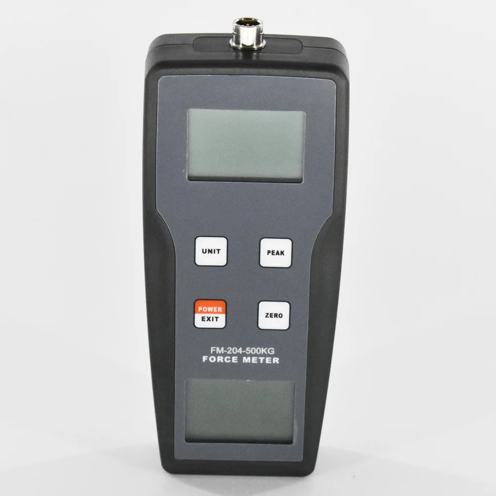 Digital Force Gauge FM-204-500K 4900N Dynamometer pull and push force meter N/kg/lb Mechanical instruments