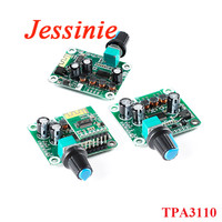 Bluetooth-compatible 5.0 TPA3110 15w+15W Digital Stereo Audio Power Amplifier Board Module 12V-24V for Car USB Portable Speaker