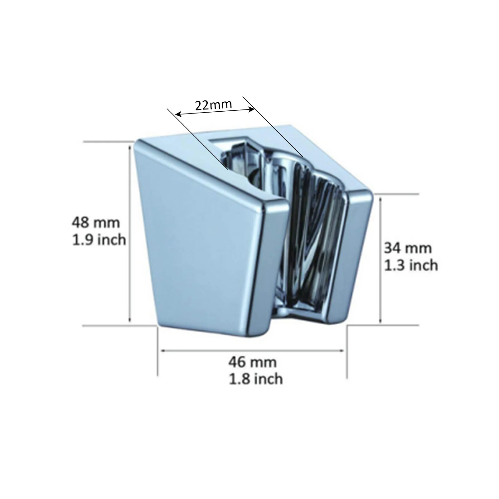 Staffa per soffione doccia in ABS supporto per soffione doccia per bagno staffa per montaggio a parete con spruzzatore per Bidet manuale