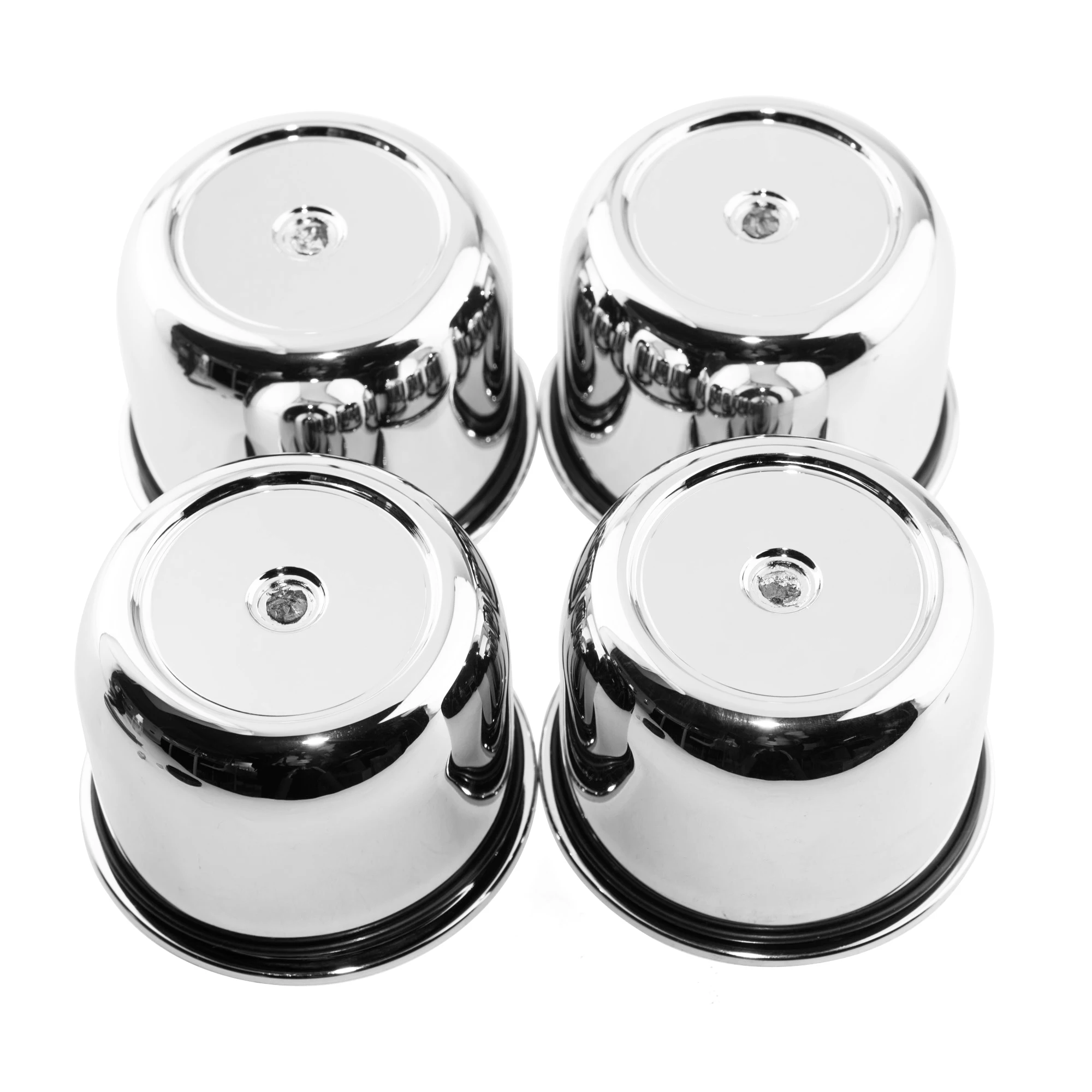 4pcs 77mm/Push Through Center Caps For 3.03in C-A32 ST1905-11 Trailer/Truck Rims Hub Cover Bore 2.91in Tall Dust Car Accessories