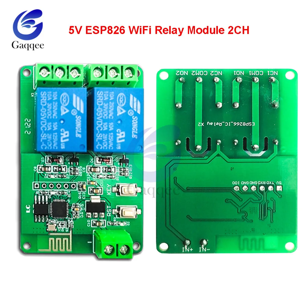 5V DC Relay Module ESP826 WiFi Relay Module Things Smart Home Remote Control Switch Phone APP ESP01 ESP-01 Wireless WIFI Module