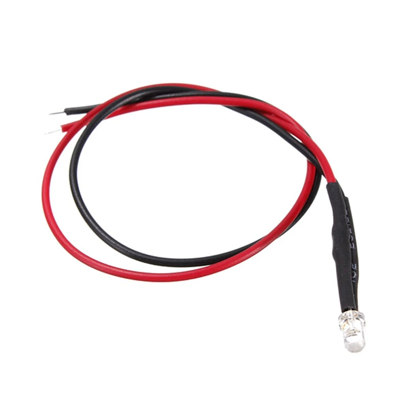 5Pcs 5mm DC12V LED lampadina Super luminosa Pre cablata lampada emissione diodo per illuminazione fai da te rosso blu verde bianco giallo