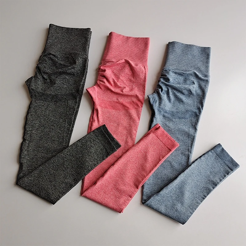 Women Seamless Yoga Pants Gym Clothing High-Waisted Sports Push Up Leggings Jogging Fitness Athletic Legging
