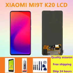 Super TFT Mi 9T / Mi 9T Pro Display Screen for Xiaomi Redmi K20 / K20 Pro LCD Display Touch Screen Digitizer Assembly Parts