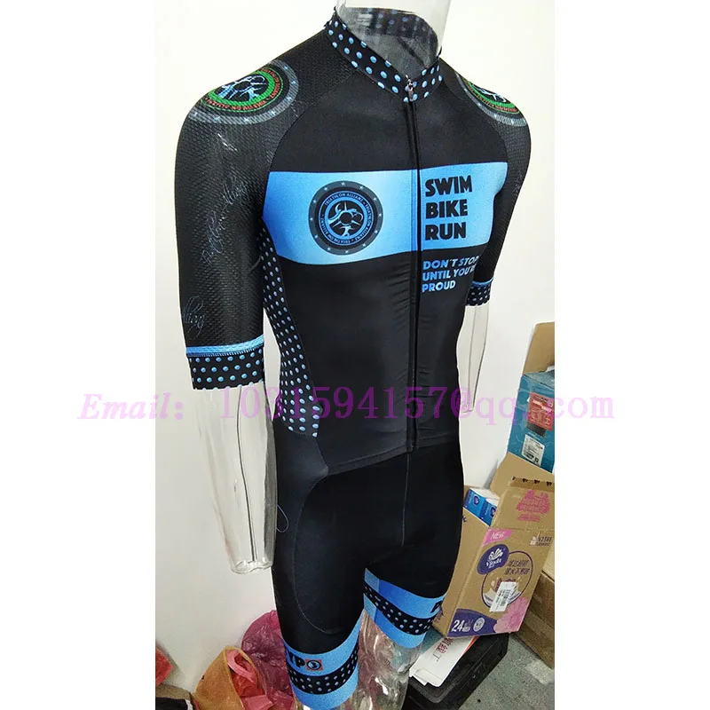 

Fullbody Skinsuit Cycling Custom Short Sleeve Summer Men Ironman Triathlon Speed Suit Ciclismo Conjunto Tri Suit Play Jumpsuit