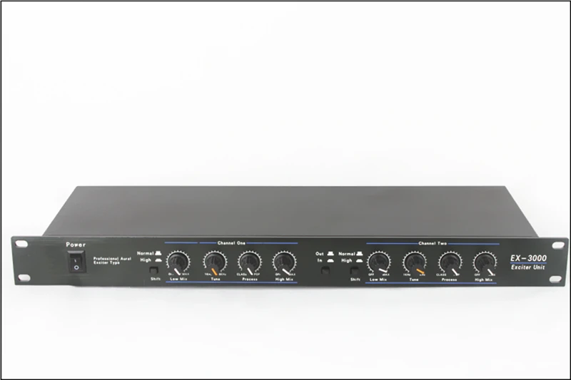 2 channels Sound Audio Exciter Processor speaker management pro audio processor protea pro stage audio equipment