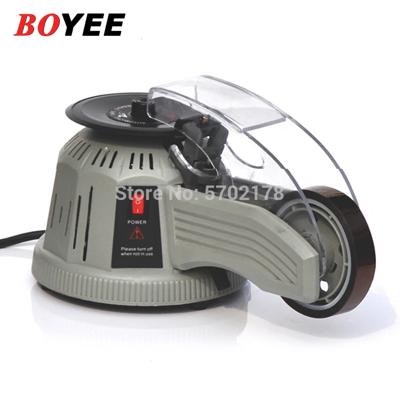 

Electronic Carousel Tape Dispenser Automatic Packing Tape Dispenser ZCUT-2 Tape Adhesive Cutting Cutter Machine Office Equipment