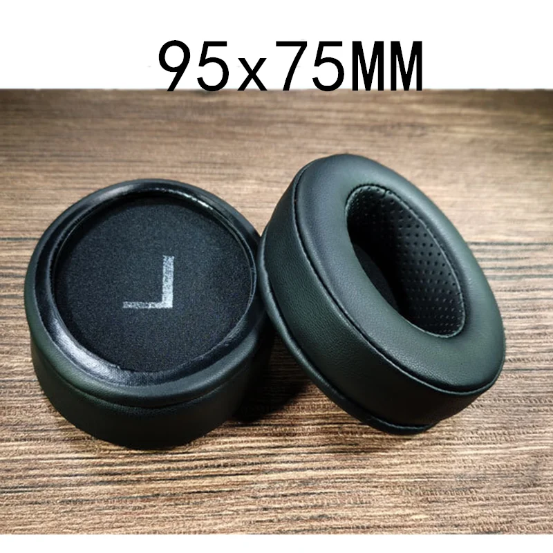 Miękka skóra proteinowa wkładki do uszu 90x70mm 100x80mm 105x85mm dla AKG dla HifiMan dla ATH dla słuchawek Philips lub ATH M50X HyperX