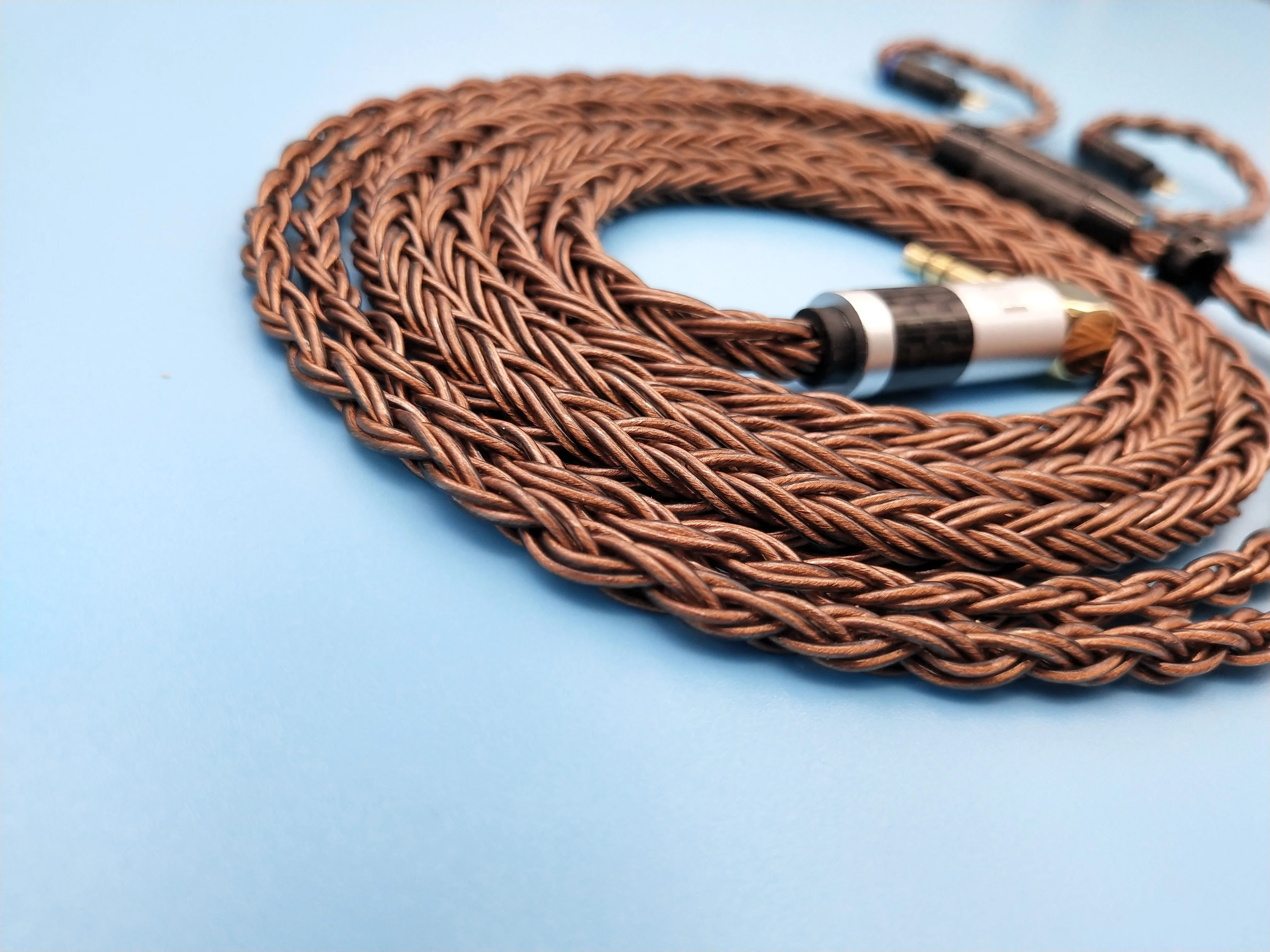 diy earphone upgrade cable 16 cores MMCX IM50 IE80 0.78mm 2pin 0.75mm TF10 A2DC