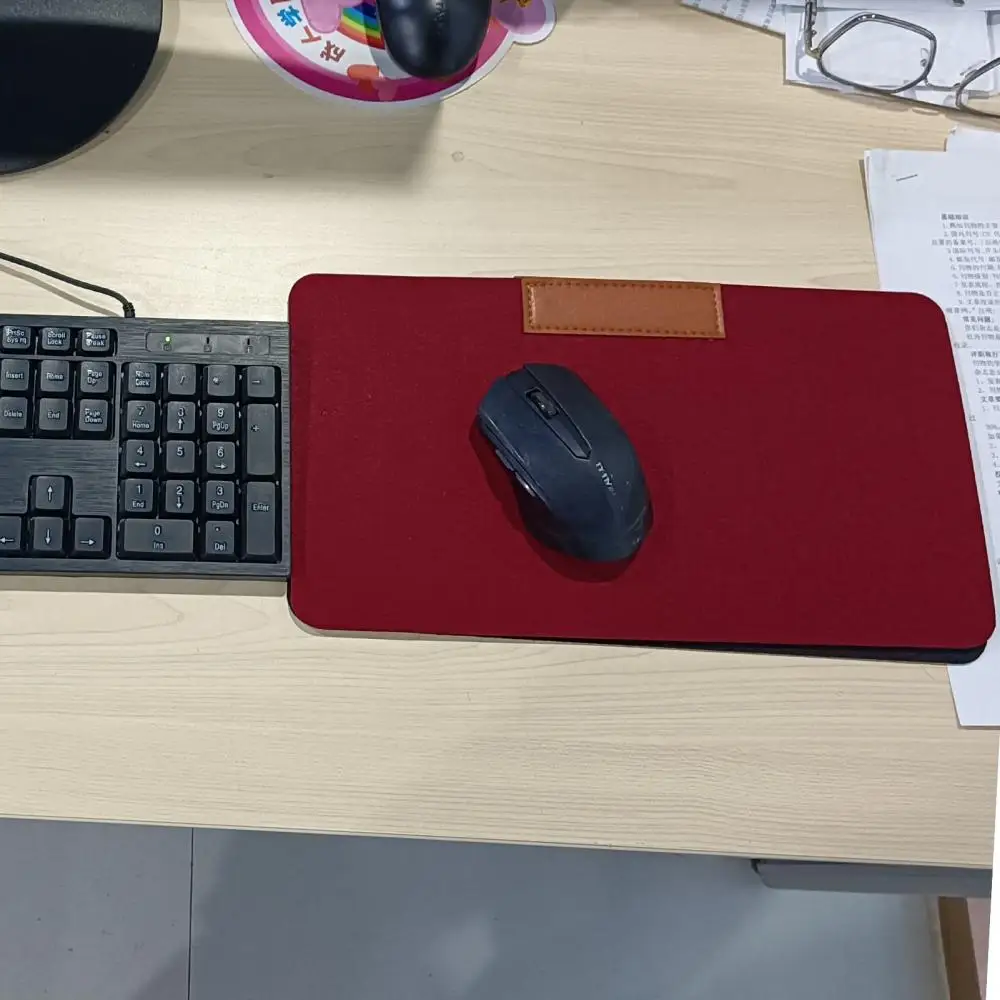 Multi-Functional ขนาดใหญ่ Felt Gaming Mouse Pad โต๊ะทำงานแล็ปท็อปแป้นพิมพ์