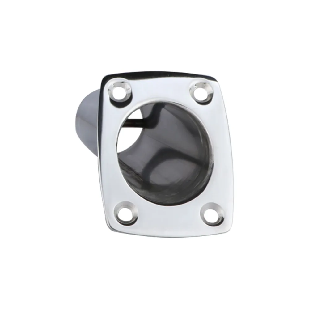 Boat Accessorie 2 Pieces Boat Fishing Flush Mount Rod Holder 316 Stainless Steel Fishing Tackle Tube Accessory 15° 90°