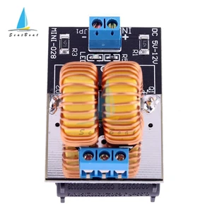 ميني ZVS التعريفي لوحة التدفئة فلايباك سائق سخان DIY موقد ، ملف الإشعال ، بيع ساخن ، DV 5V-12V ، 120W أفضل 6 طباخات تعريفي 12 فولت مبيعات - رقم 4