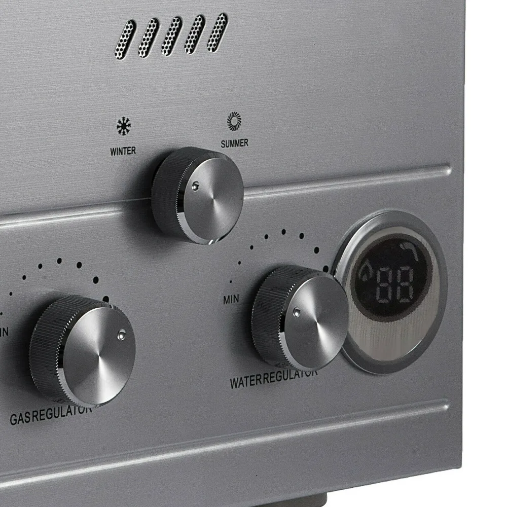 FVSTR 12L tankless Flue Type 100% Quality 12L Lpg Instant Hot Water Heater Propane Stainless home appliance