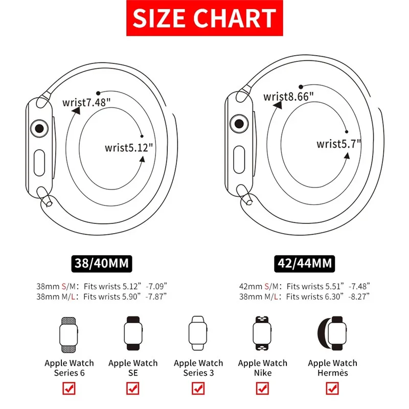 Cinturino ad anello in metallo per cinturino Apple Watch 44mm 42mm 40mm 38mm 45mm 41mm cinturino magnetico in acciaio Correa per serie iwatch 7 SE 6