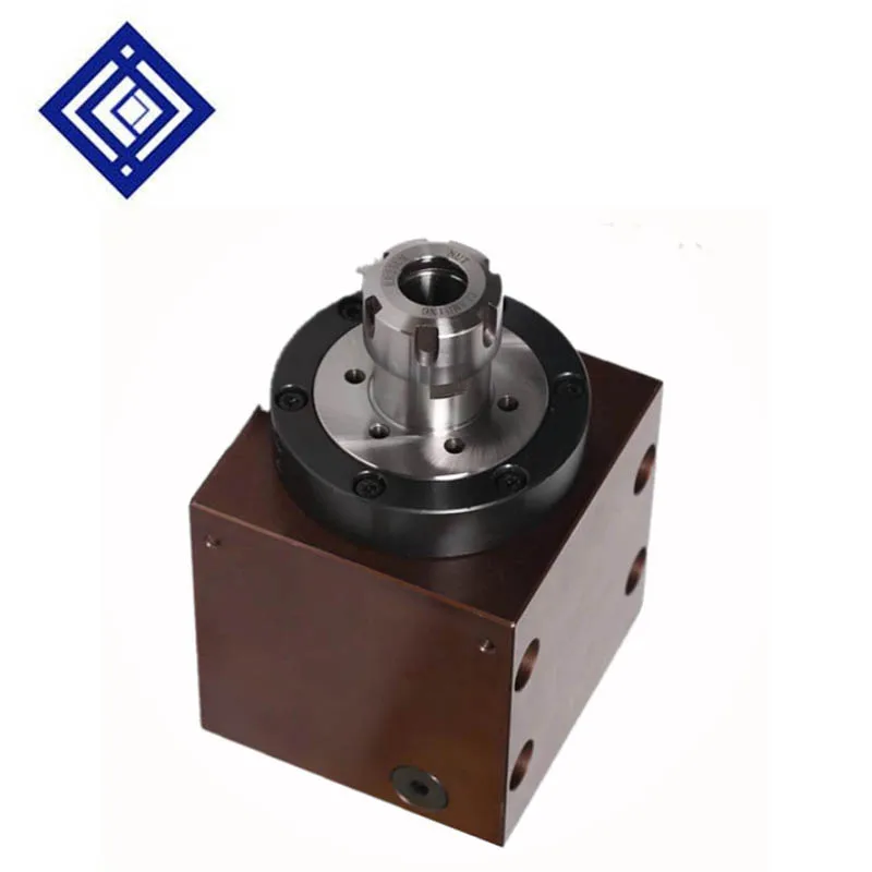 ER25 Single Shaft Recombination Power Head For Drilling And Tapping For CNC Machine