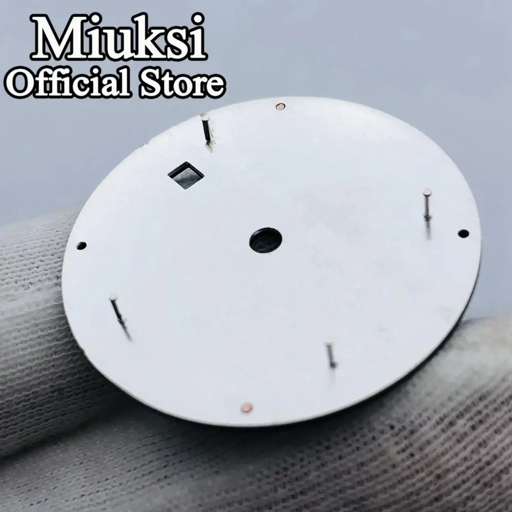 Miuksi 31.5mm sandwich dial luminous fit ETA2824 2836 Mingzhu DG2813 3804 Seagull ST1612 Miyota 8205 8215 821A PT5000 movement