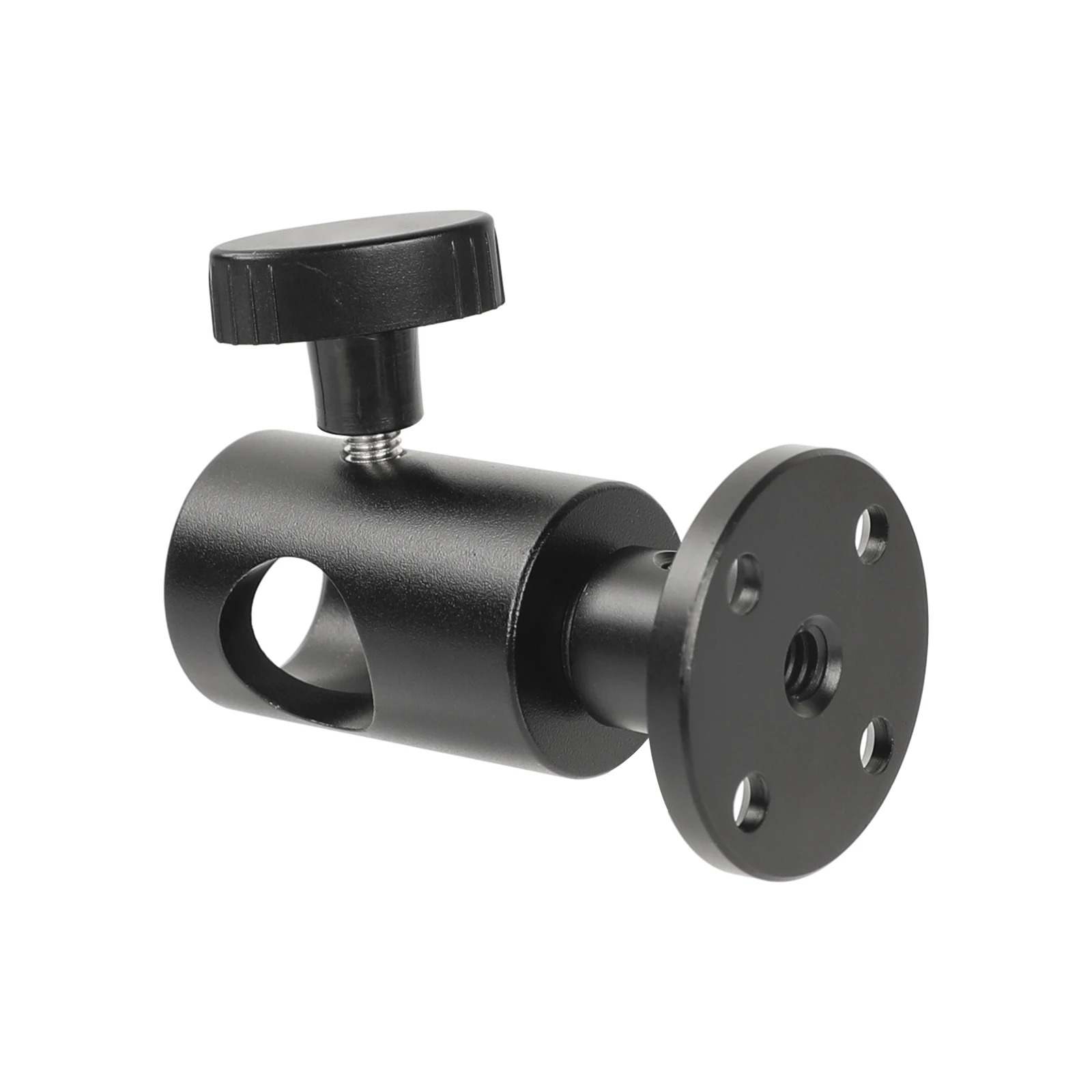 CAMVATE-Light Stand Head, suporte de mesa com montagem circular Wall Mount Base, acessórios de fotografia, luzes LED de vídeo