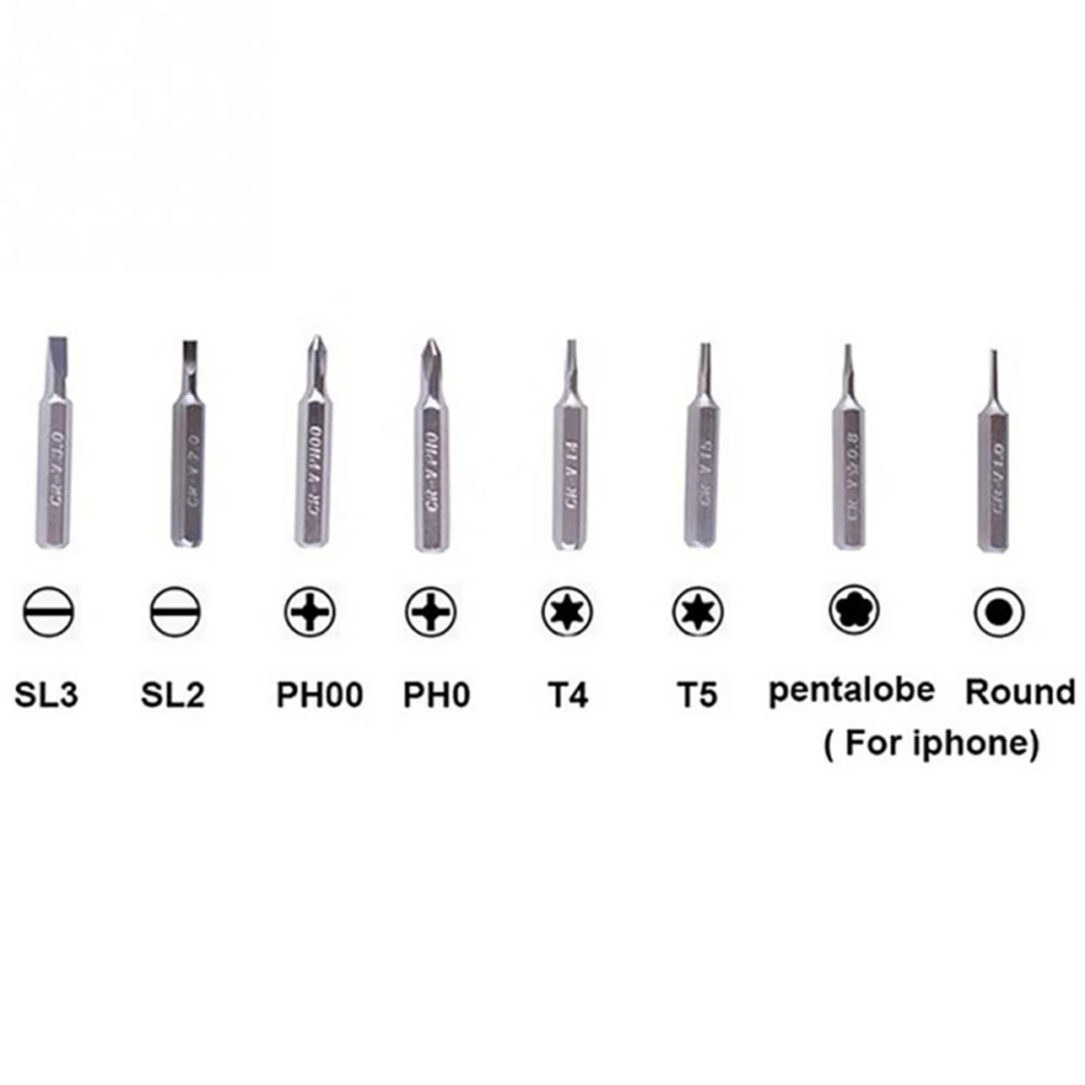 Professional and Practical Magnetic Torx Screwdriver Bits Set Electric Screwdriver 50mm Length Best Tool