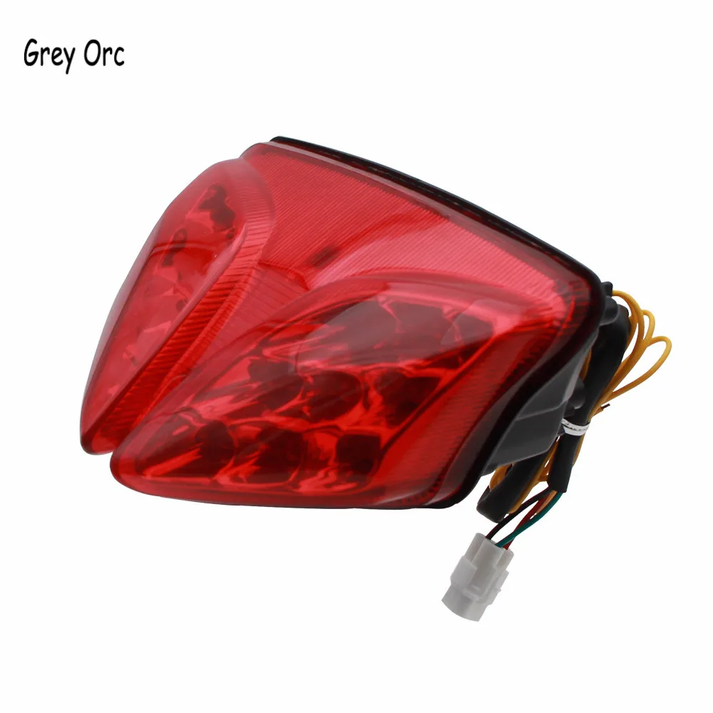 For Suzuki GSXR GSX-R 600 750 2008-2012 K8 K9 Integrated LED Rear Tail Light Turn Signal Motorcycle Accessories