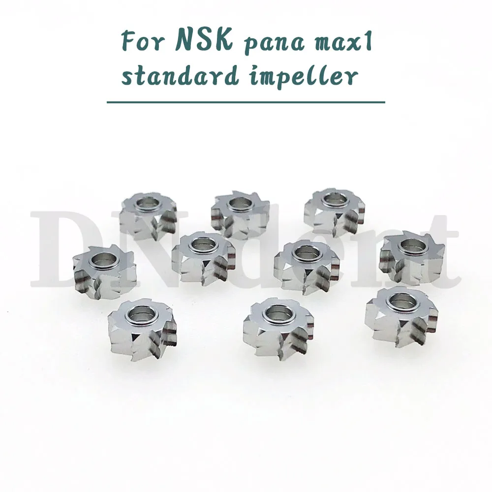 Dental handpiece Impeller NSK pana Max standard small head Push button air turbine high speed cartridge  spare parts