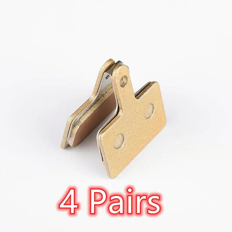 4 Pairs Alloy MTB Cycling Bike Disc Bicycle Brake Pads for Shimano B01S Deore BRM375 M395 M446 M485 M486 M416Auriga Comp Drako