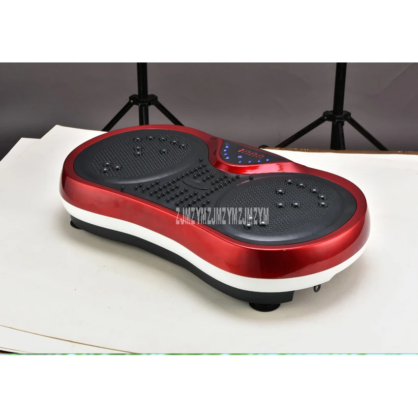 Ultra-thin Exercise Fitness Slim Vibration Machine Trainer Plate Platform Body Shaper Remote Control Fat Burning Shaking Machine