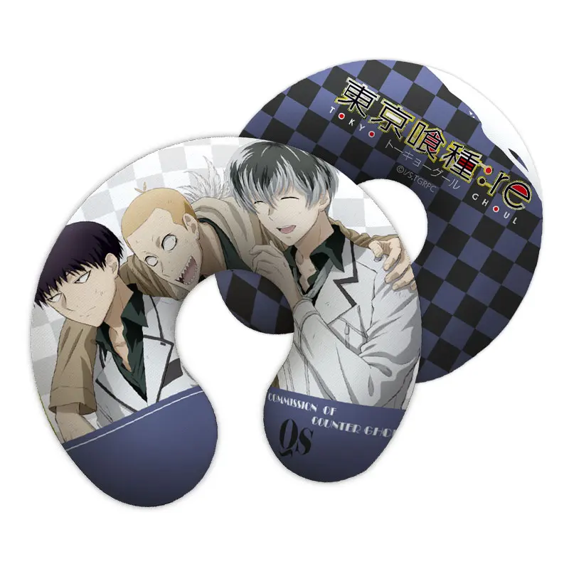 

Brdwn Tokyo Ghoul Re Sasaki Haise KJuki Urie Cosplay Costume Official Authorization of China U-shaped Pillow