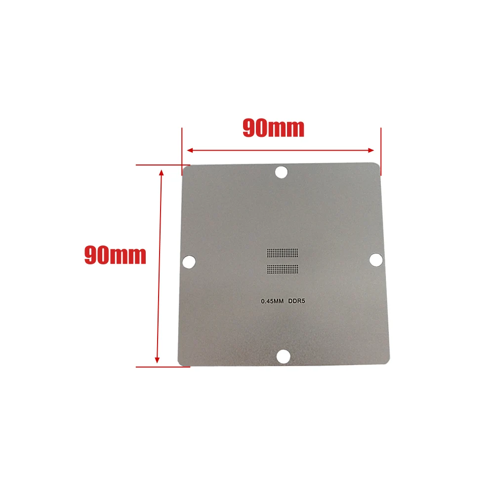 1pc BGA Reballing Stencils PS4 90mm Aquecimento Direto Bola De Solda Modelo De Aço CXD90025G CXD90026G GDDR5-RAM DDR3 DDR7 CXC90044GB