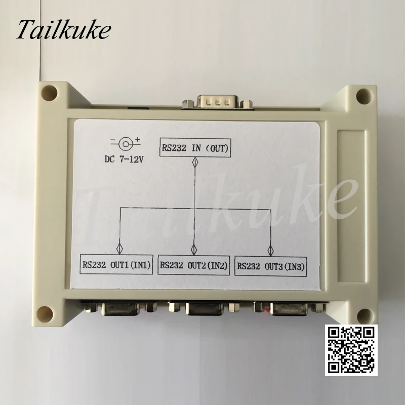 

Serial Port Splitter 1 Min 3 Min 3 RS232 Splitter 1 Min 3 9-pin COM Port 1 in 3 Out