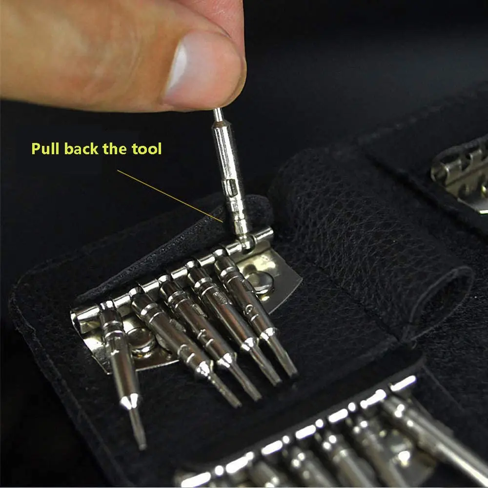 Mini Jeu de Tournevis de Précision, 25 en 1, Torx Électronique, Kit d'Outils de Réparation d'Ouverture pour iPhone, Tablette PC, Outils à Main AA