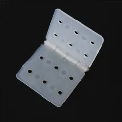 20 pz/lotto Nylon e Appuntato Cerniera 20x36mm / 16x29mm / 12x24mm per RC Aereo Aereo Parti Modello di Ricambio