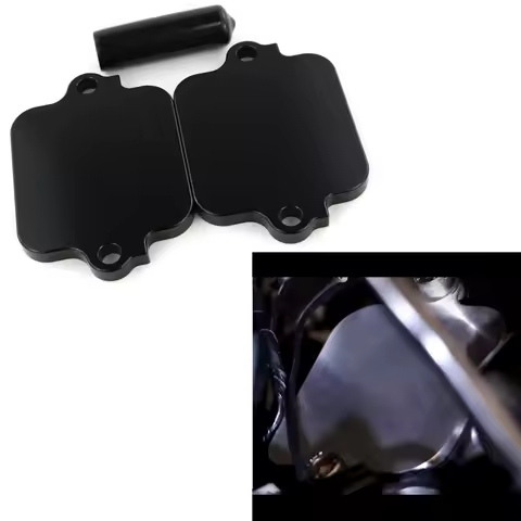 Motorcycle Smog Block Off Plate CNC Aluminum Fit For Honda CBR1000RR CB1000R CBR600RR CBR600F CBR600F4I CBR929RR CBR954RR CB900F