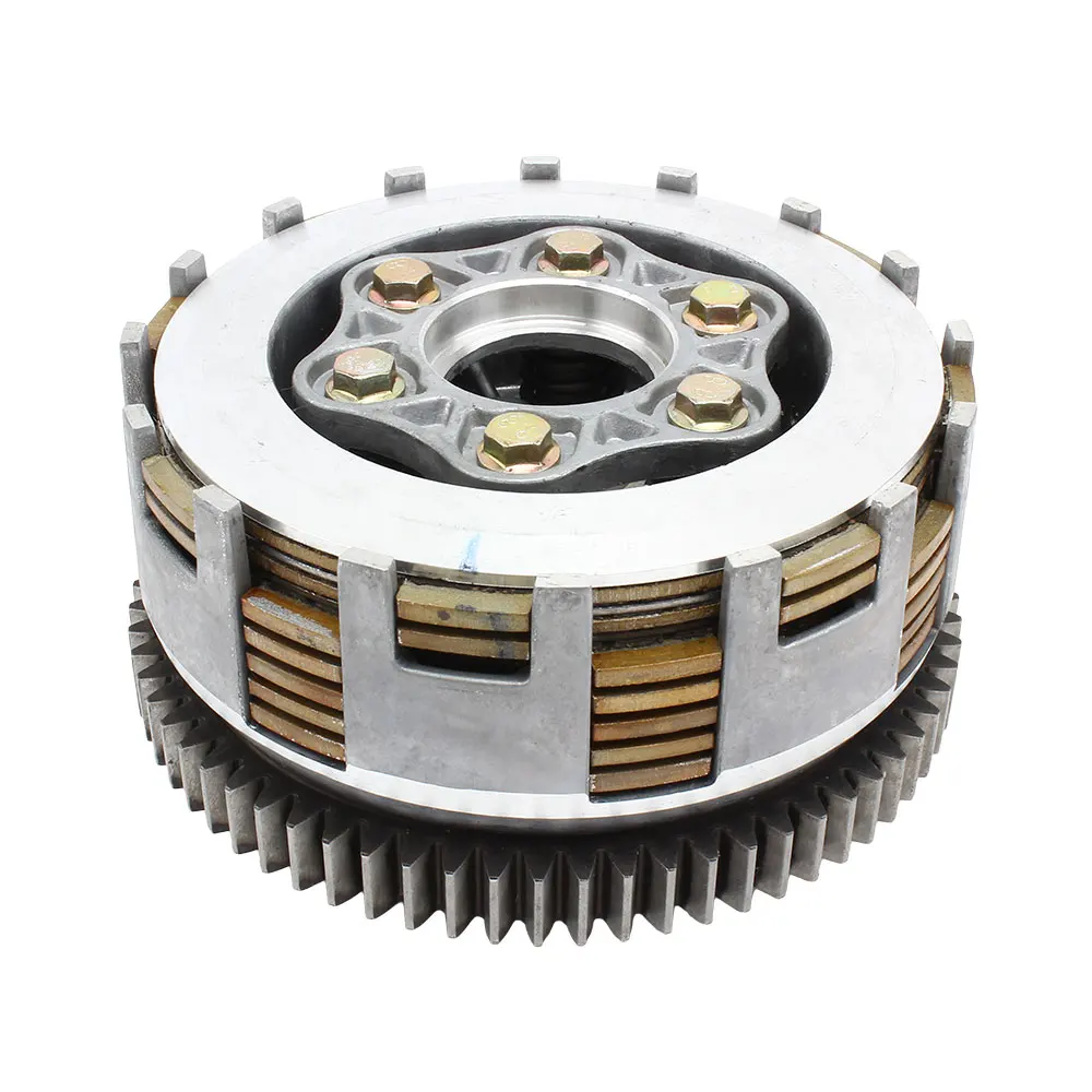 New ATV 70 Teeth Motorcycle Clutch High Performance Motorcycle Engine Clutch Fit For ZongShen Loncin Lifan 250cc Engines LH-144