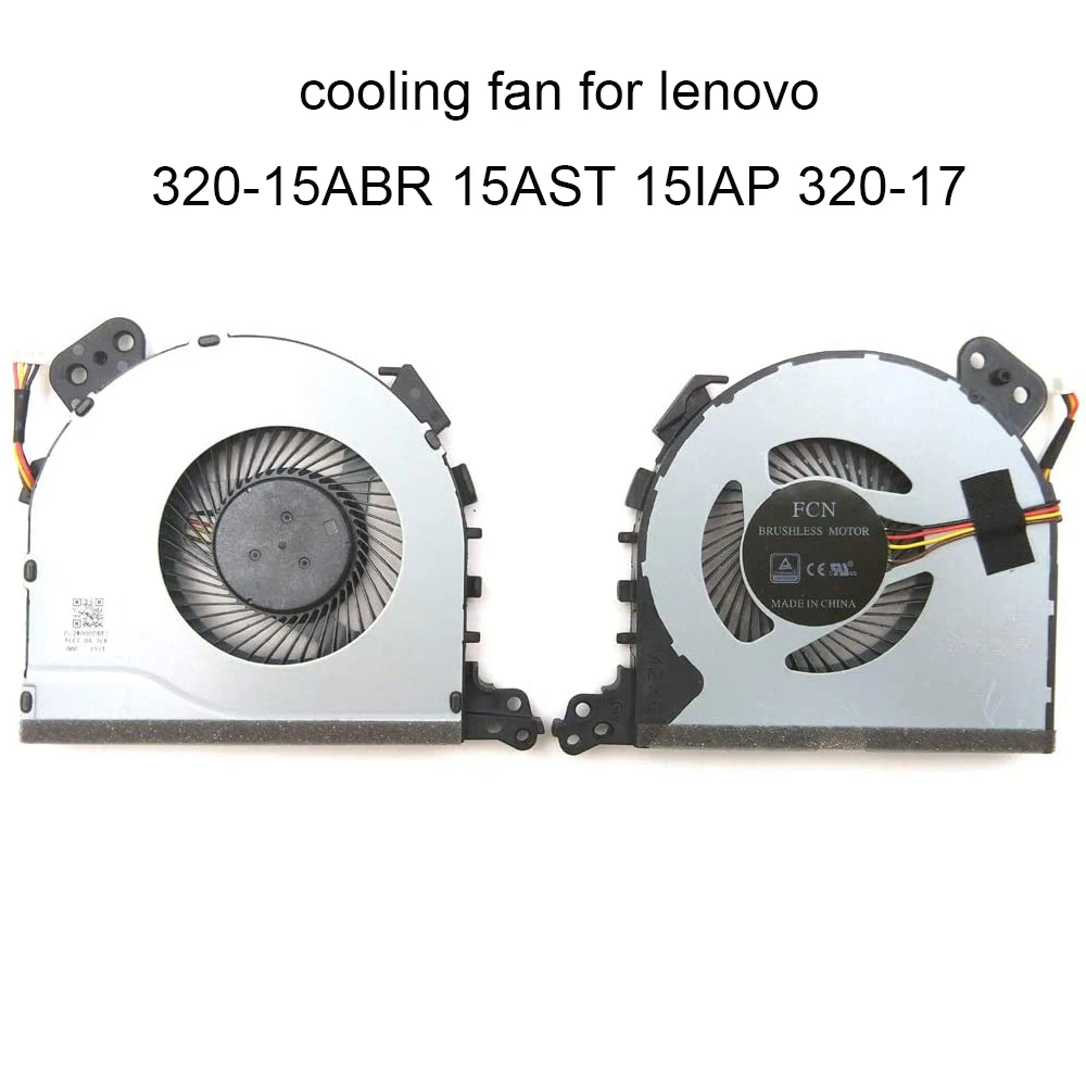 

Laptop CPU Fan Cooling Cooler Fans For Lenovo Ideapad 320-15ABR 320-15AST 15IAP 15IKB 320-17IKB 320-17ISK 5F10N82225 DC28000DBF0