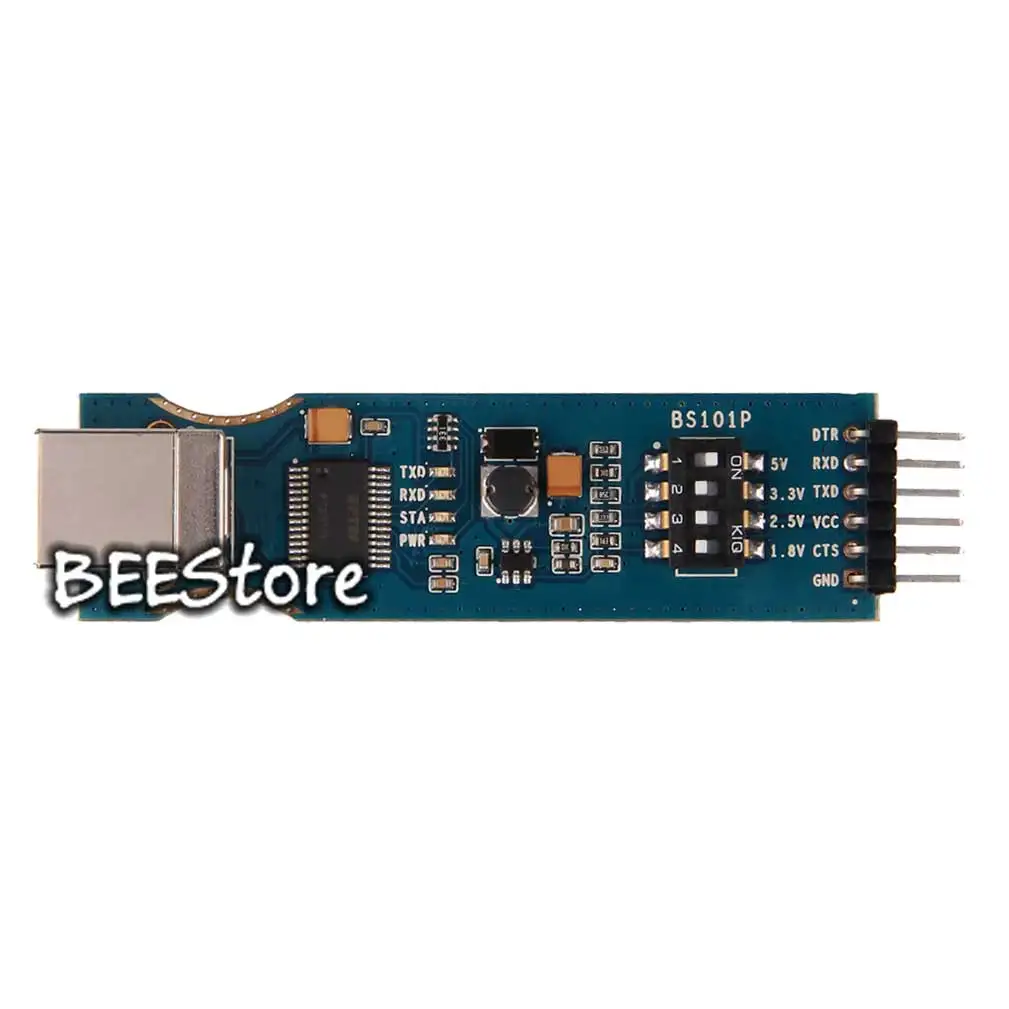 

BS101P FT232RL Module Usb to Serial Port UART 1.8V 2.5V 3.3V 5V 4 in 1