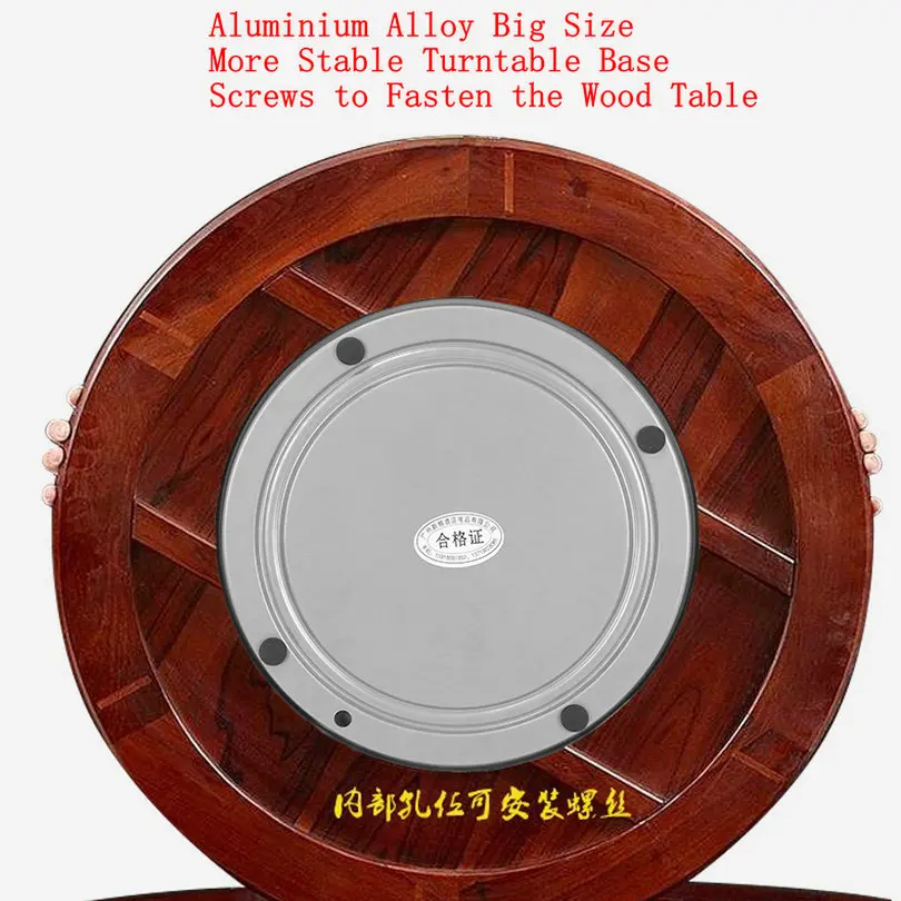 HQ AA01 HEAVY DUTY Aluminium Alloy Lazy Susan Dining Turntable Swivel Plate for WOOD GLASS TABLE