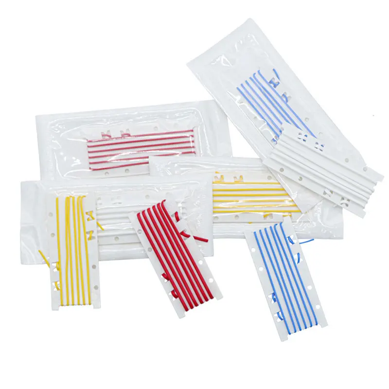 4/8pcs Vessel Loop Medical Silicone High-quality Vascular Ties Red Blue White Yellow 2 Size New