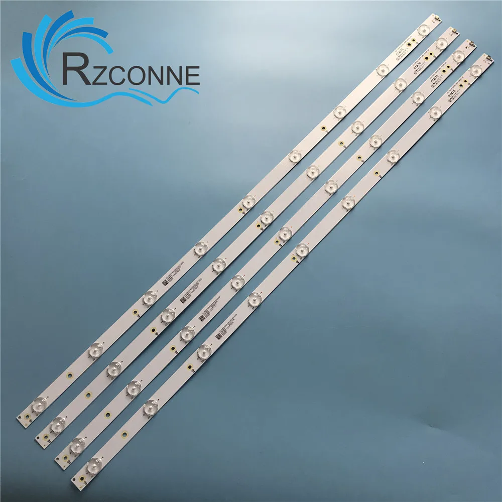 LED Backlight strip 9 lamp For LB40013 EX-40013000-7E552-0-A-53C-00218 40PFF5650 GJ-2K15-D2P5-395-D409-V0 40D3505T