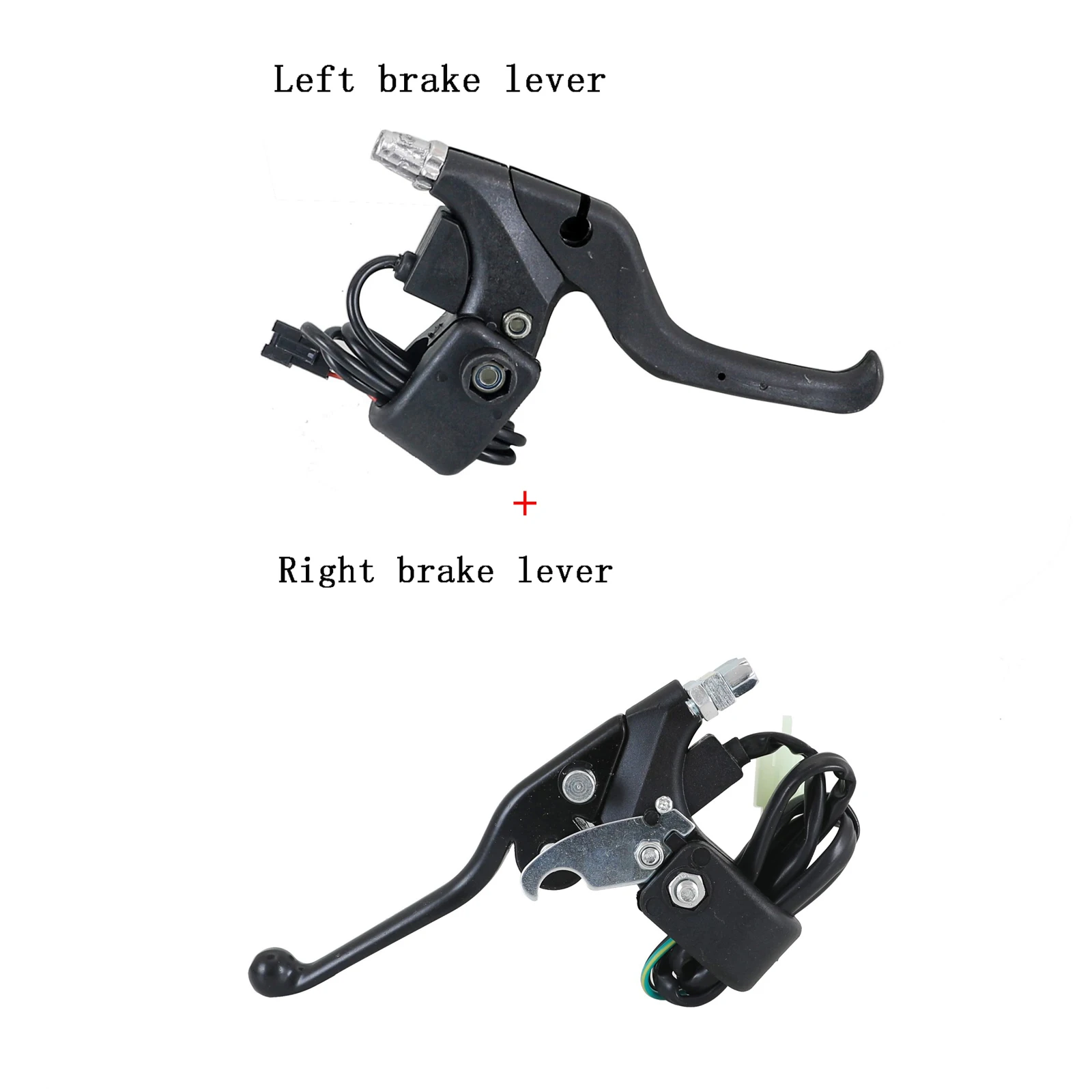 TDPRO Left Right Hand Brake Handle Lever For 43cc 47cc 49cc Quad ATV Dirt Mini Pocket Pit Pro Bikes Electric Scooters