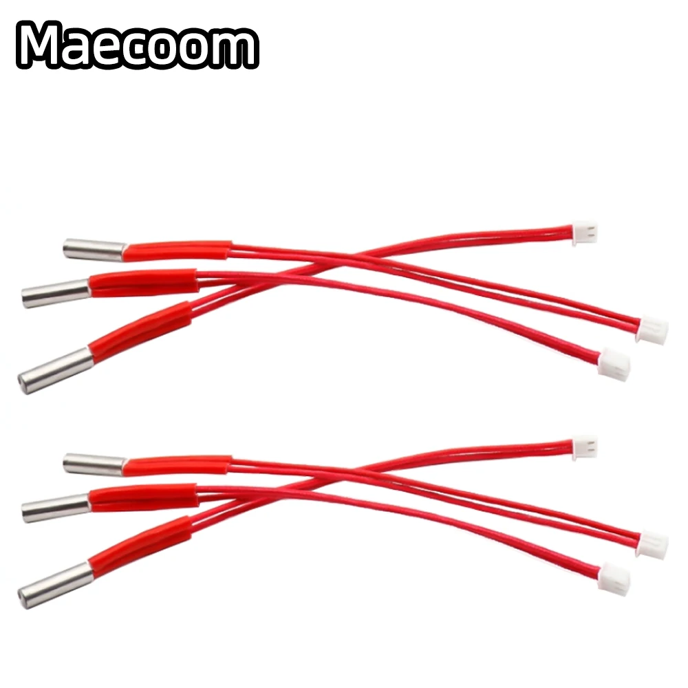 3D Printers Cartridge Heater 12V/24V 40W 6*20mm 150mm 100K NTC 3950 Thermistors For MK8 Extruder Parts Heat Part