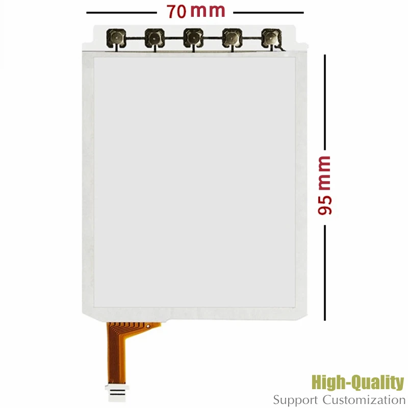 Touch Screen for Data Collector, Resistance Panel, Glass, Symbol MC9500, MC9590, 3.8''Inch , 95mm * 70mm, Factory Supply