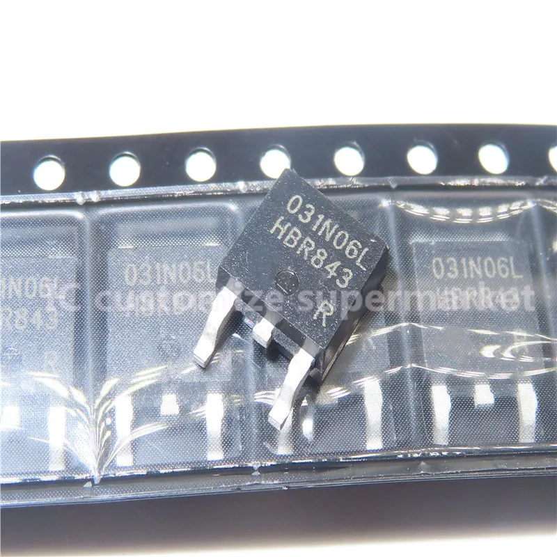 10PCS/LOT NWE 031N06L IPD031N06L3G TO-252 60V 100A SMD Transistor