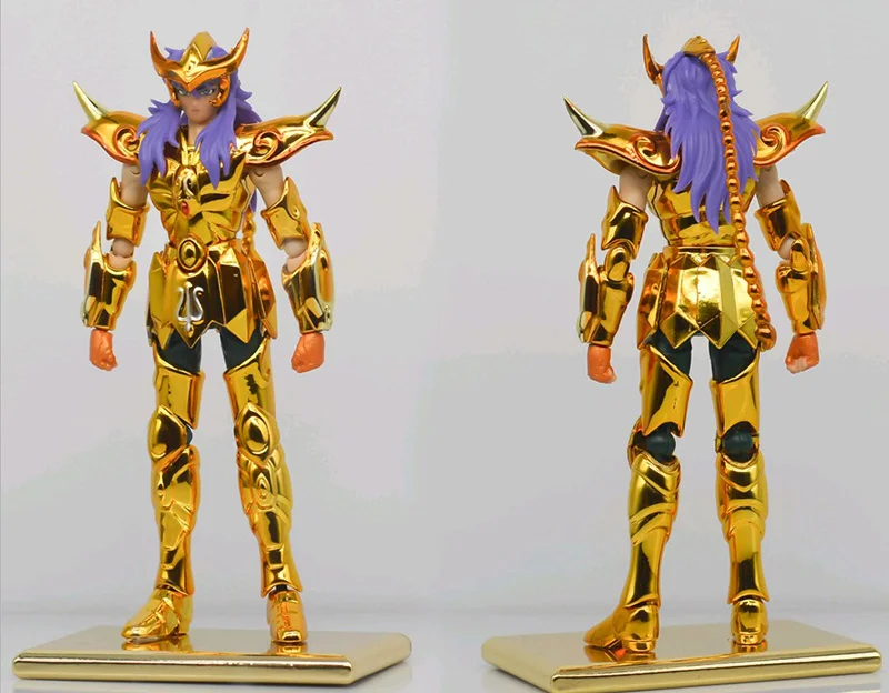 COMIC CLUB IN-STOCK Mini Cloth Myth DDP 100mm EX Gold Saint Scorpio Milo With Object Action Figure Metal Armor Model Toys Figure