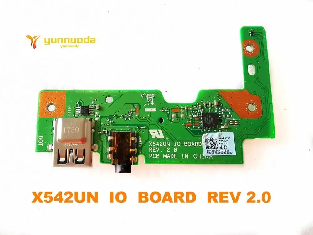 

Оригинал для ASUS X542UN звуковая плата USB board X542UN IO board REV 2,0 протестирован хорошая бесплатная доставка