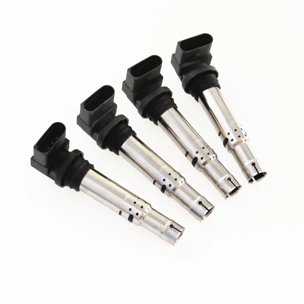 

4pcs 036905715F 036905715A 036905715C Ignition Coil For VW Golf Jetta Caddy Beetle Polo Audi1 a1 1.4 A3 1.6FSI Skoda Leon Ibiza